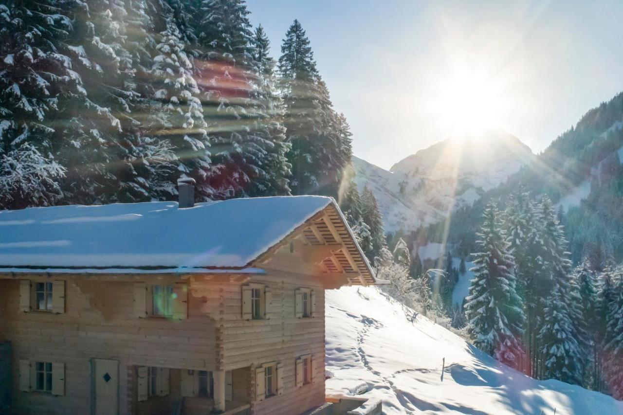 Chalet Berghaus Manuaf Villa Schruns Buitenkant foto